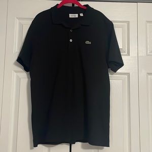 Men’s Lacoste polo- size large